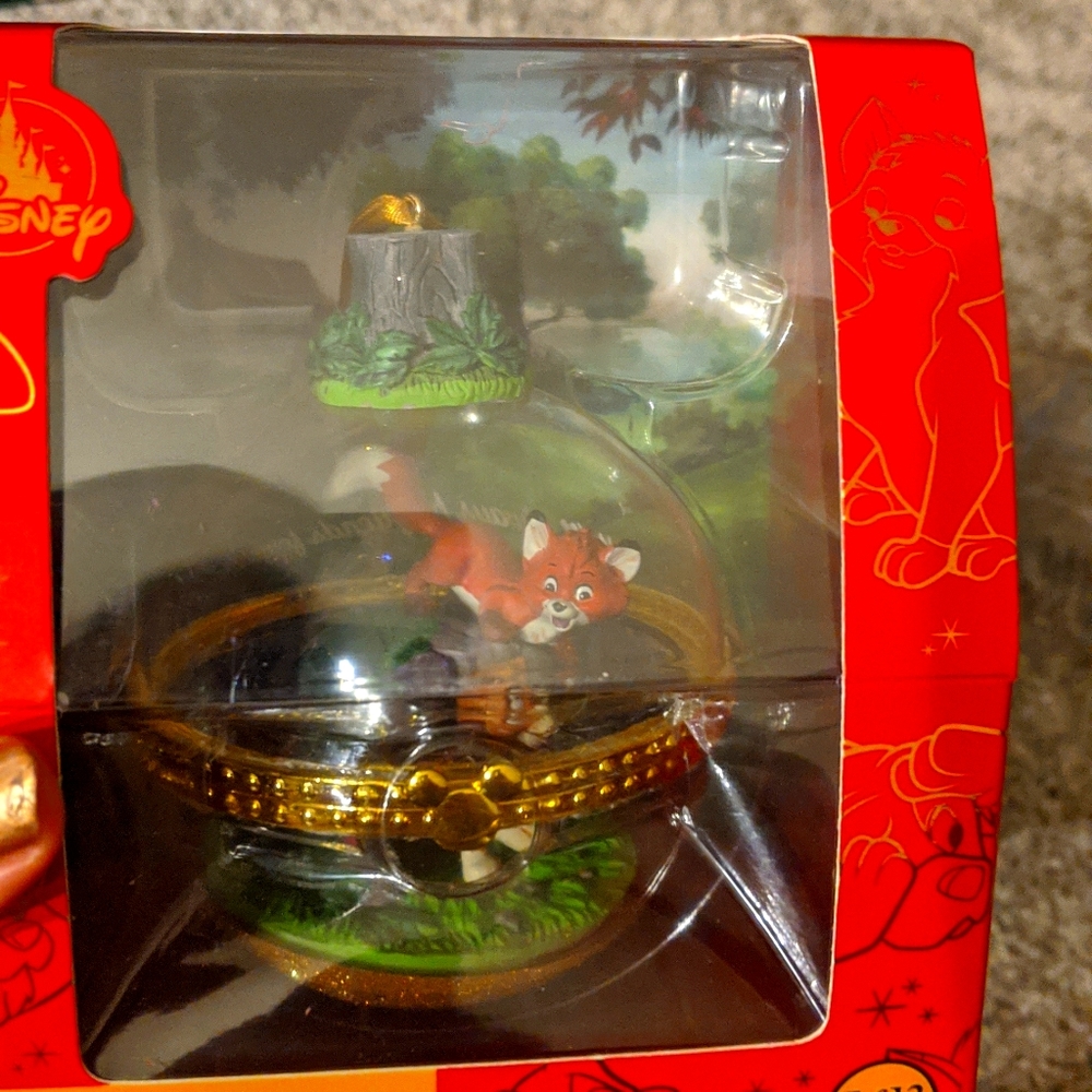 Fox and the Hound Disney Duo ornament Todd & Cop